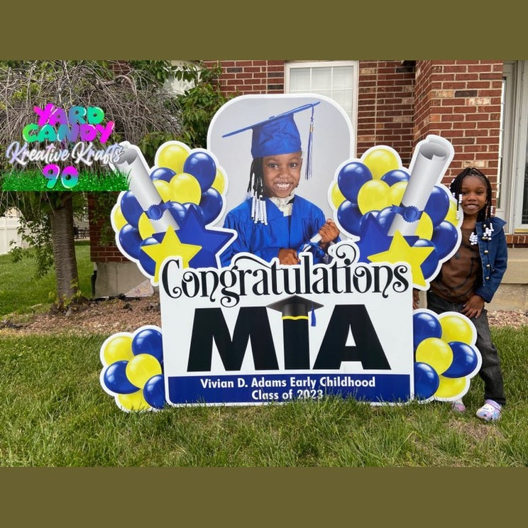 Custom Graduation Yard Sign