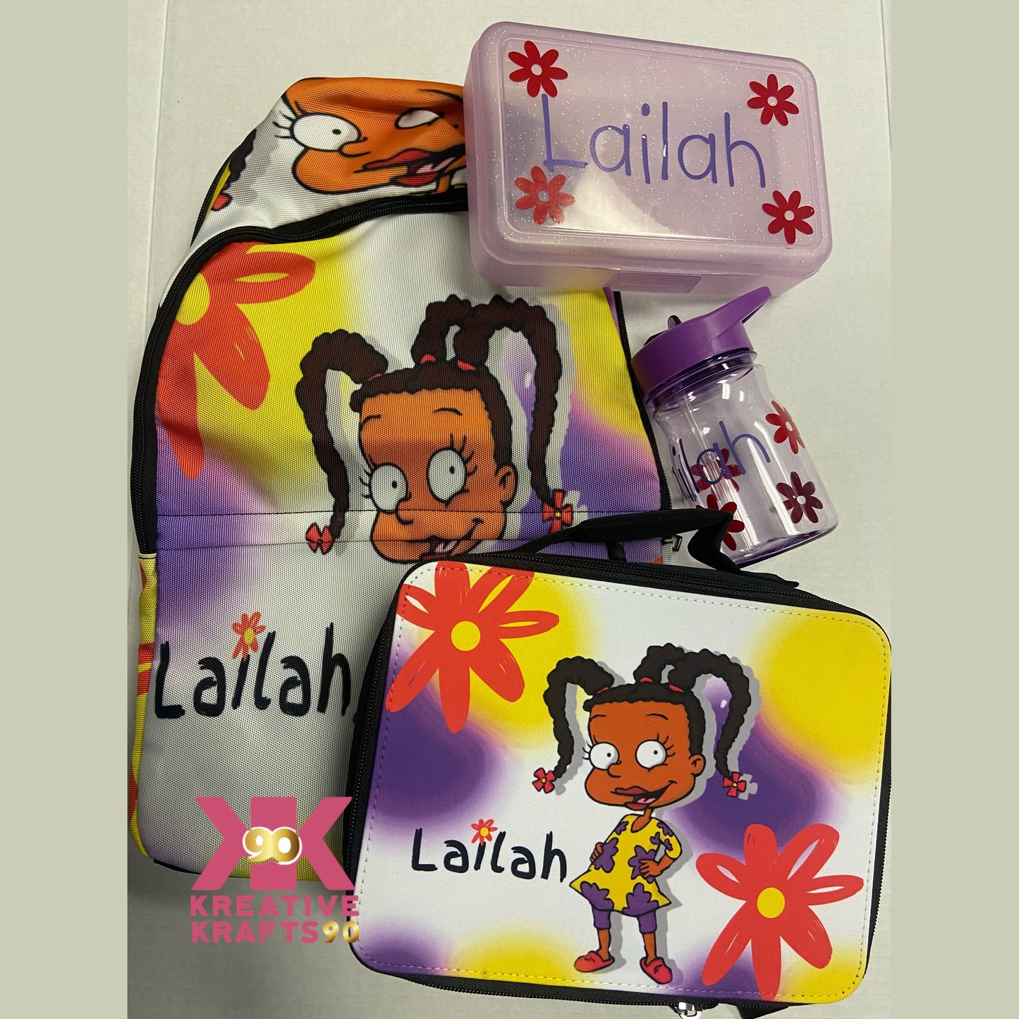 Custom Book bag & Lunch Box
