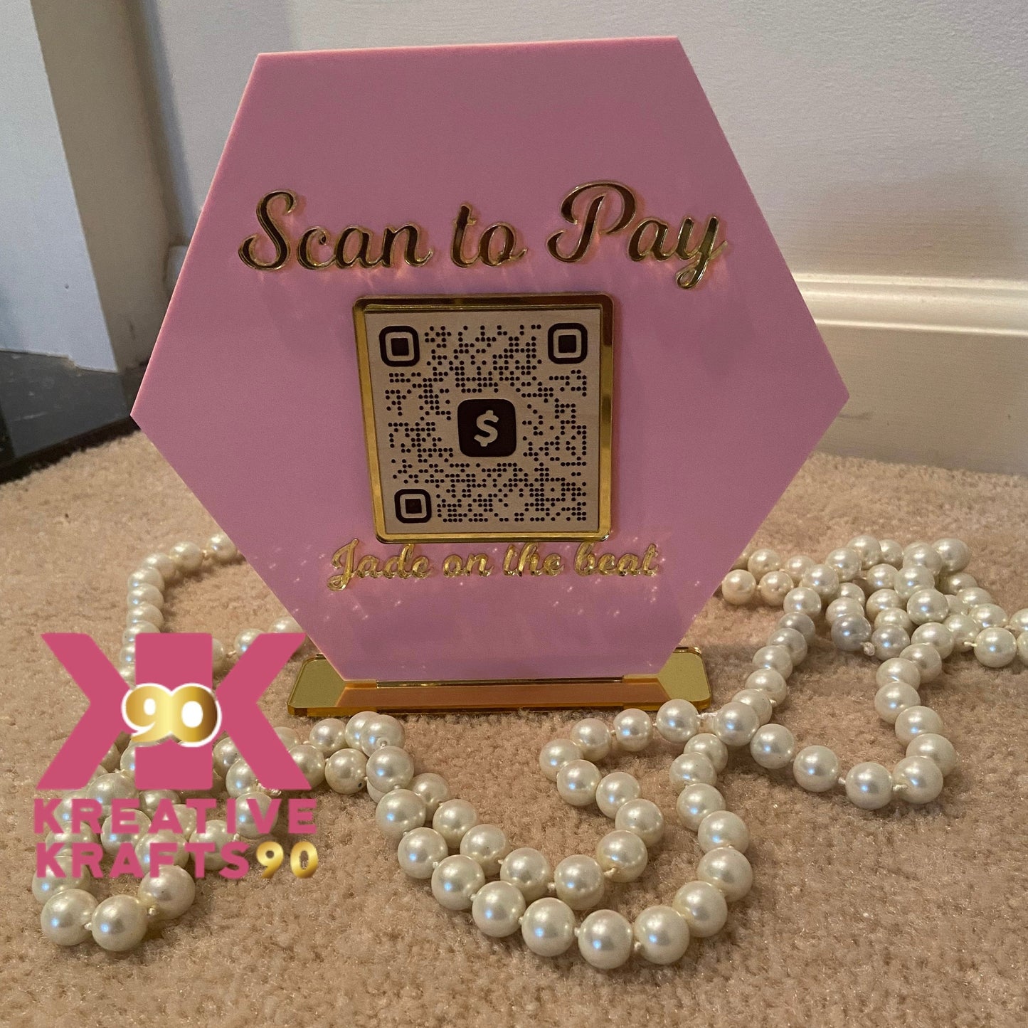 Scan to Pay/Social Media Sign/QR Code Sign