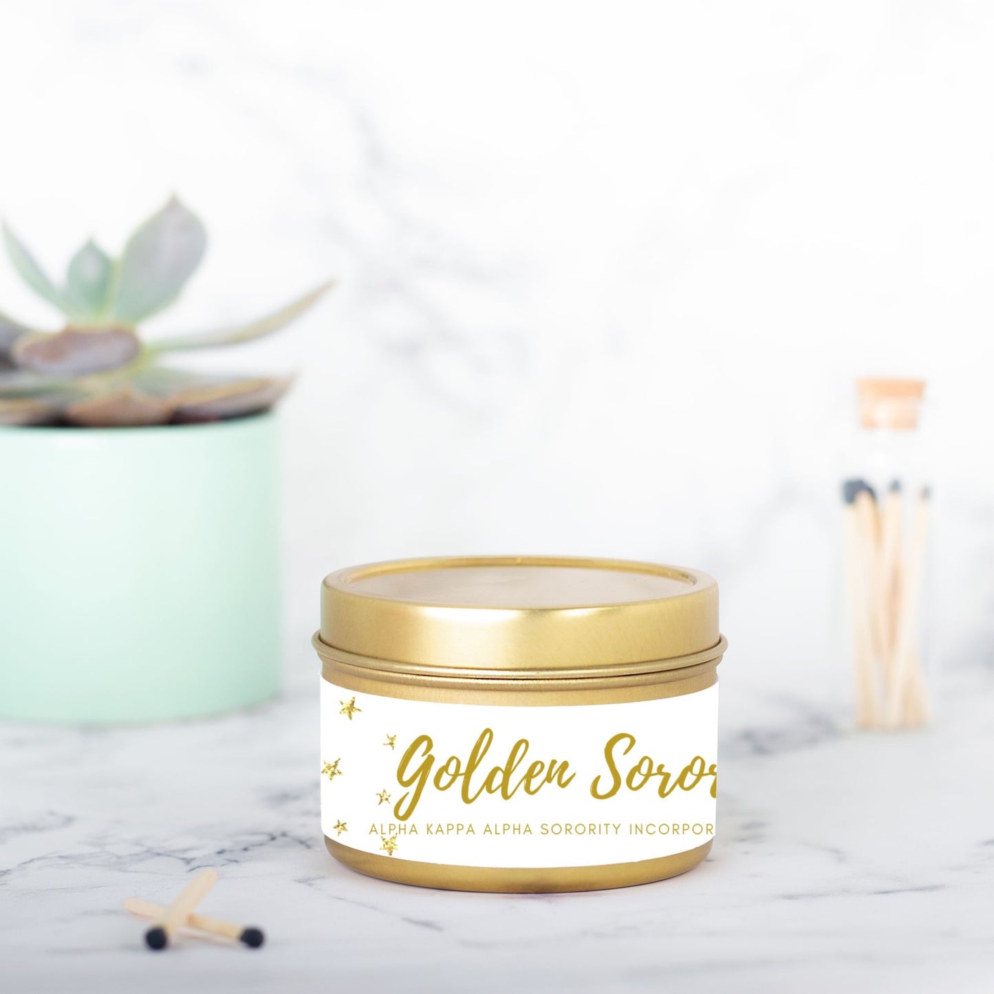 Golden Soror Candle