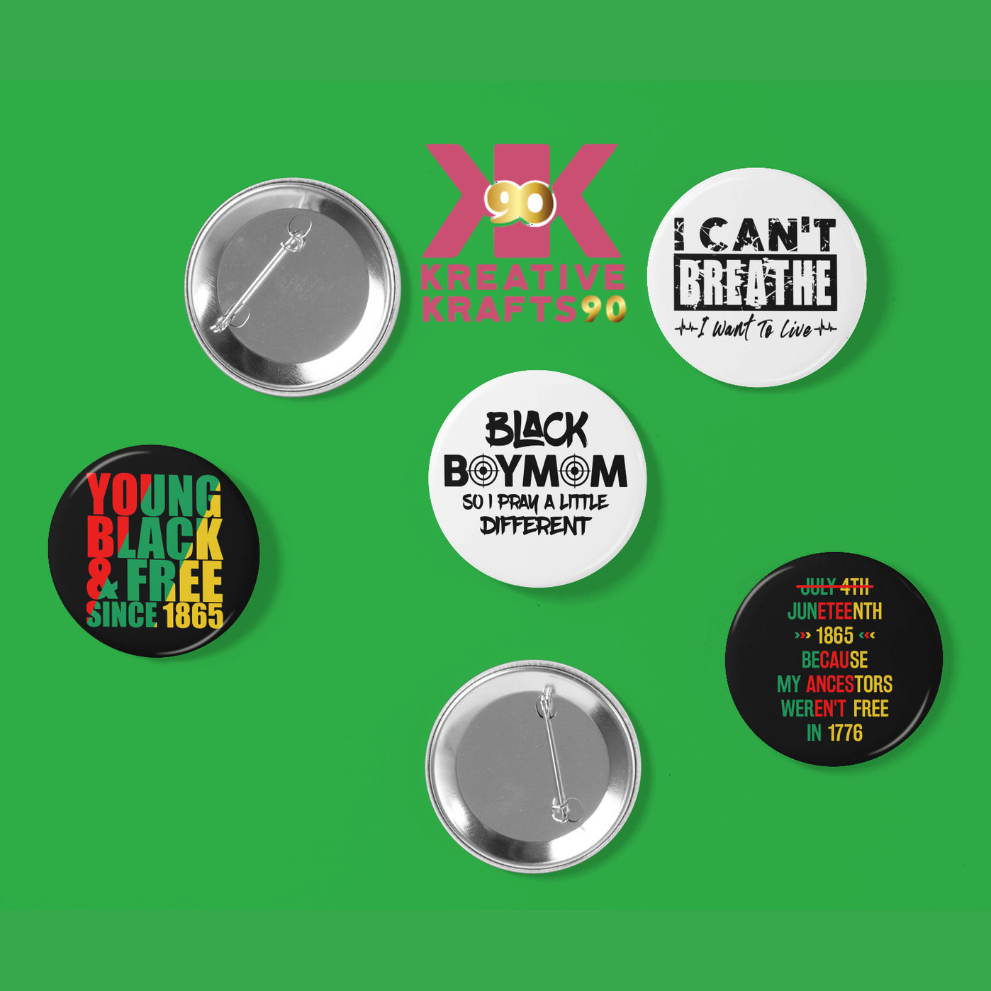 Express Yourself Buttons