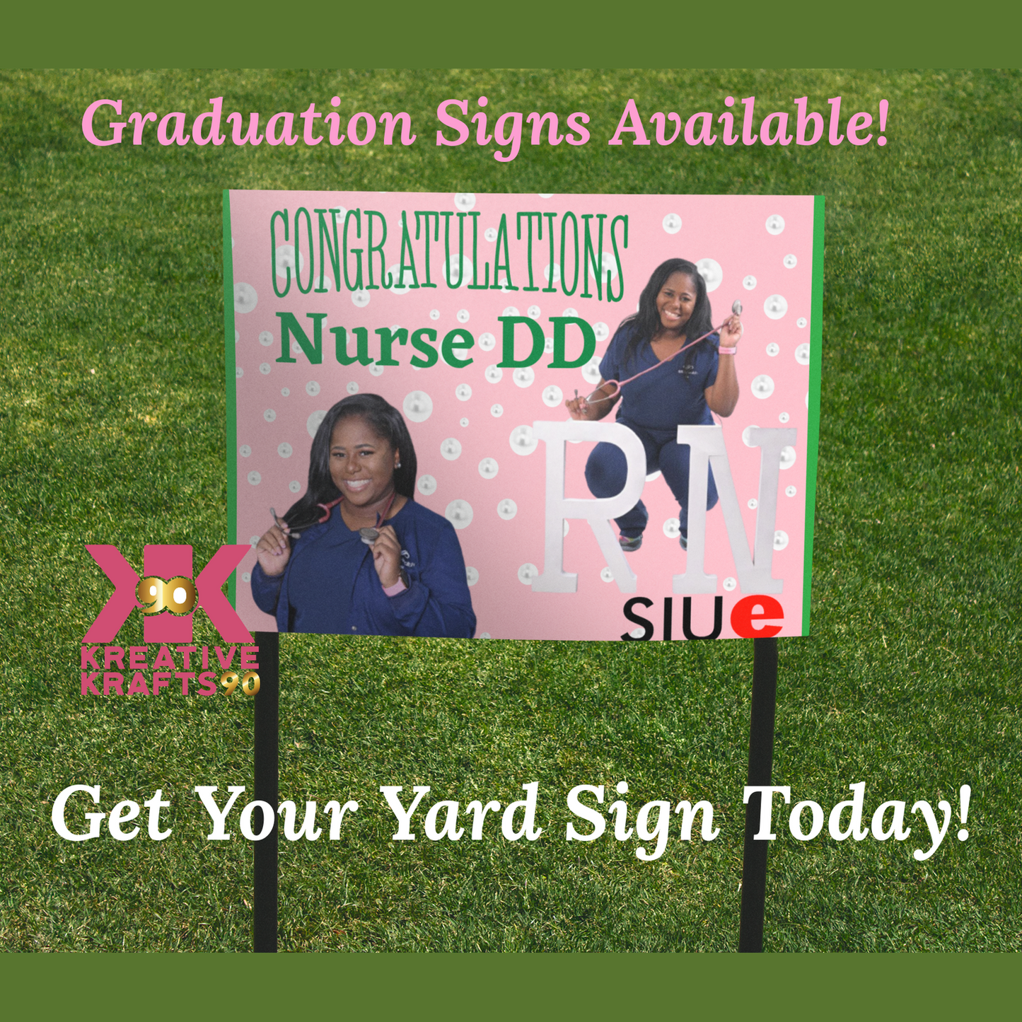 Graduation Yard Sign