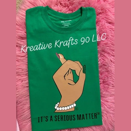 Serious Matter Pinky T-Shirt