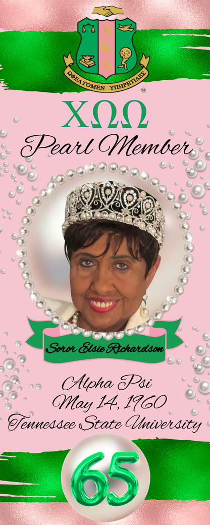 Milestone Door Banners