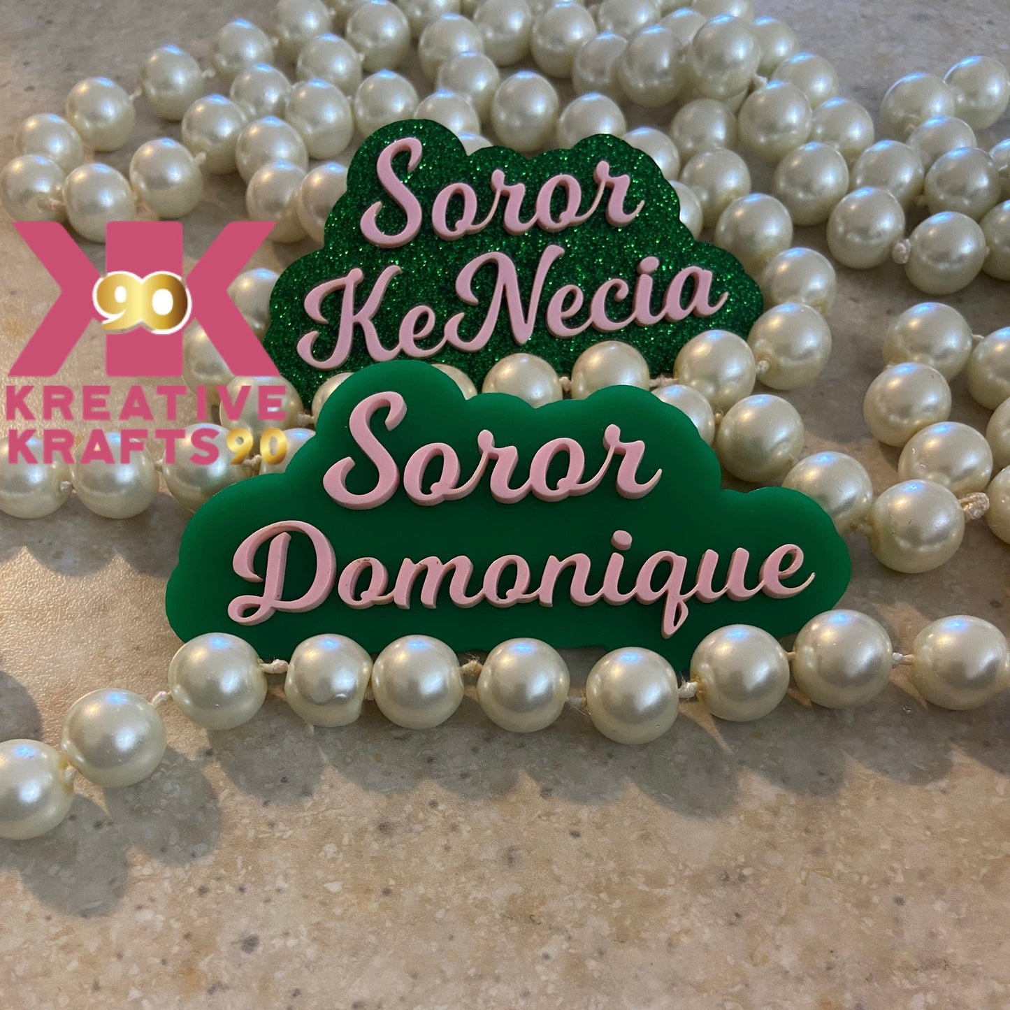 Soror Name Pin