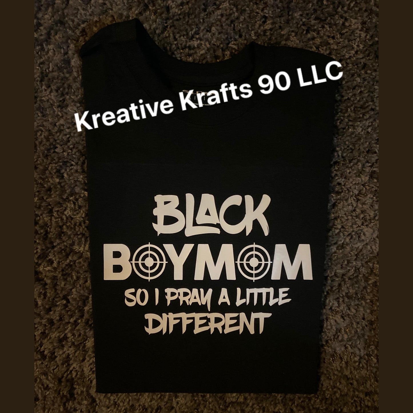 Black Boy Mom T-Shirt